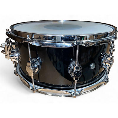 Used DW 6.5X14 Design Series Snare Black Drum