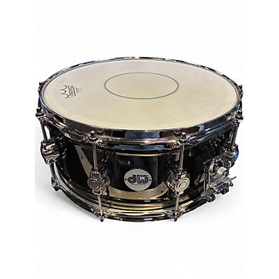 Used DW 6.5X14 Design Series Snare Black Drum