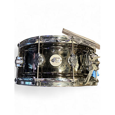 Used DW 6.5X14 Design Series Snare Black Drum
