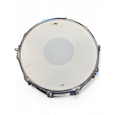 Used DW 6.5X14 Design Series Snare MATTE ALUMINUM Drum