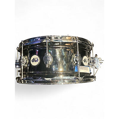 Used DW 6.5X14 Design Series Snare Nickel Over Brass Drum