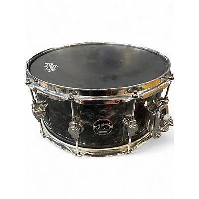 Used DW 6.5X14 Performance Series Snare BLACK DIAMOND Drum