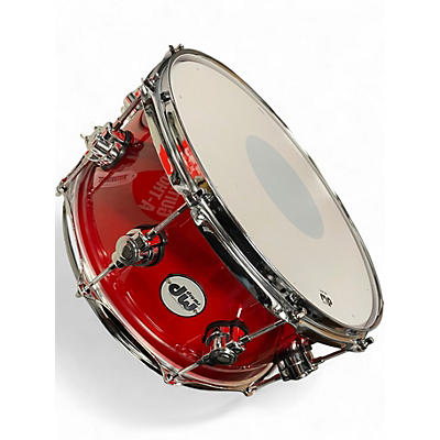 Used DW 6.5X14 Performance Series Snare Crimson Red Burst Drum