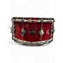 Used DW 6.5X14 Performance Series Snare Crimson Red Trans Drum Crimson Red Trans 15