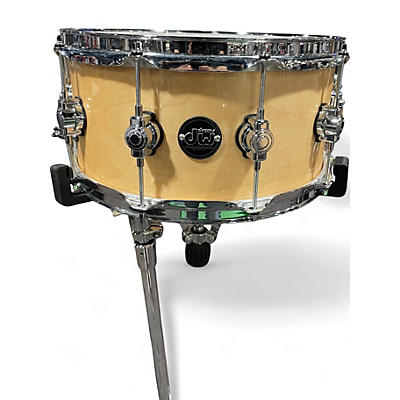 Used DW 6.5X14 Performance Series Snare Natural Drum