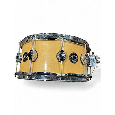 Used DW 6.5X14 Performance Series Snare Natural Drum