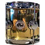Used DW 6.5X14 Smooth Brass Snare BRASS Drum BRASS 15