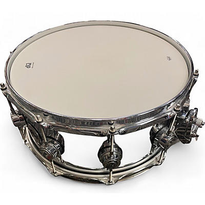 Used DW 6.5X14 collectors Series 3mm Chrome over Steel Chrome Drum