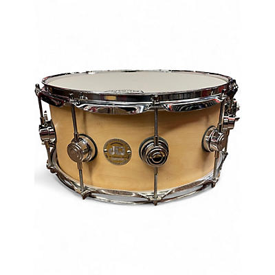 Used DW 6.5in Collectors Series Natural Satin Drum