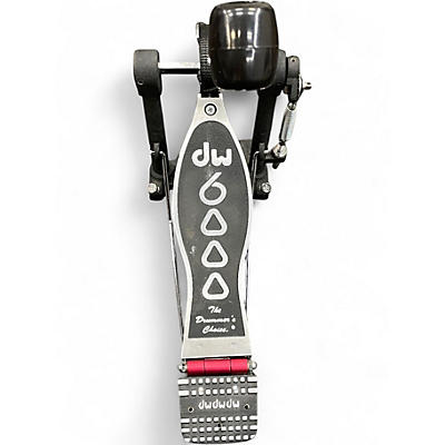 Used DW 6000 Series Nylon Strap Single Single Bass Drum Pedal