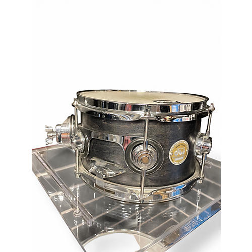 Used DW 6X10 Edge Series Snare Ebony Drum Ebony 77
