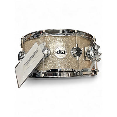 Used DW 6X14 Collector's Series FinishPly Snare Broken Glass Drum
