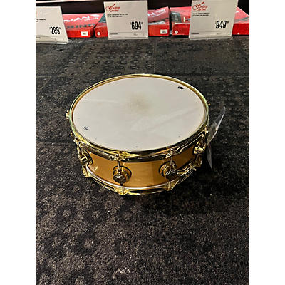 DW Used DW 6X14 Collector's Series Maple Snare Drum Natural