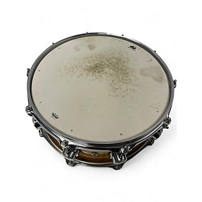 Used DW 6X14 Collector's Series Maple Snare Stave Oak Drum
