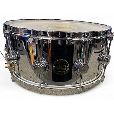 Used DW 6X14 Collector's Series Snare Crome Drum