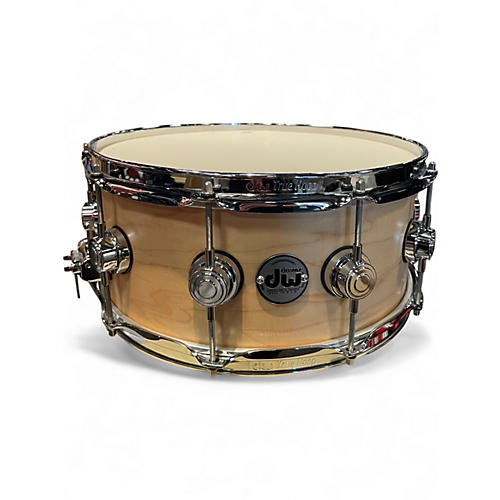 Used DW 6X14 Collector's Series Snare Natural Drum Natural 13