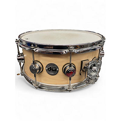 Used DW 6X14 Collector's Series Snare Natural Drum