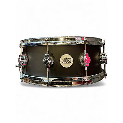 Used DW 6X14 Design Series Snare Gray Drum