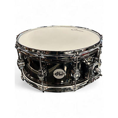 Used DW 6X14 Design Series Snare Nichel over brass Drum