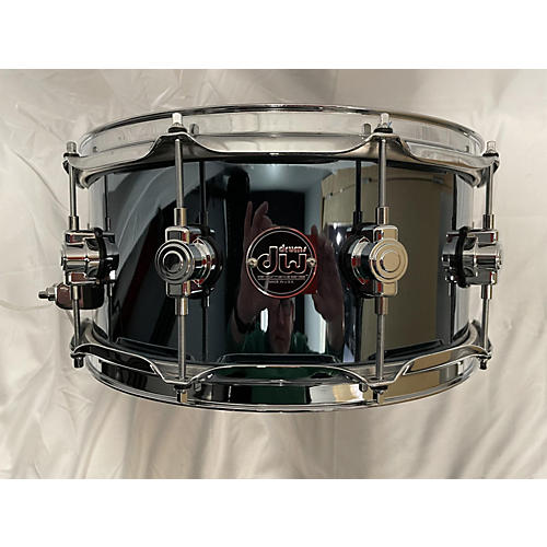 DW Used DW 6X14 Performance Series Snare Drum Ebony Stain ebony stain 13