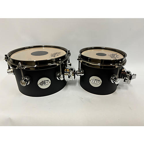 DW Used DW 6X5 RACK TOM Drum Black Black 164