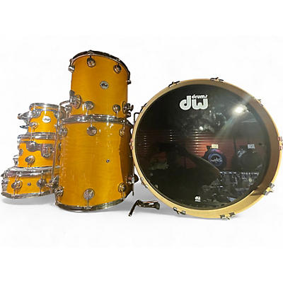 Used DW 6pc Collector's Series Santa Monica Butterscotch Drum Kit