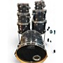 Used DW 7 Piece 7 PIECE PERFORMANCE EBONY STAIN Drum Kit EBONY STAIN