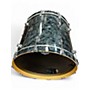Used DW 7 Piece Performance Series black diamond Drum Kit black diamond
