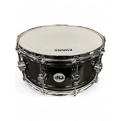 Used DW 7.5X14 Design Series Snare Black Chrome Drum