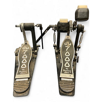 Used DW 7000 Series Double Double Bass Drum Pedal