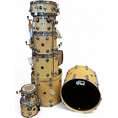 Used DW 8 Piece ECO X  Natural Drum Kit