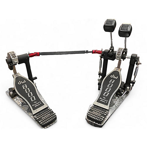 DW Used DW 8000 Series Double Double Bass Drum Pedal