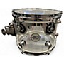 Used DW 8X10 design series acrylic tom Clear Drum Clear 96
