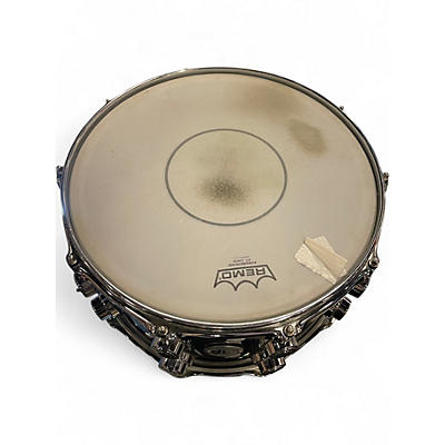 Used DW 8X14 COLLECTOR SERIES BLACK NICKEL OVER BRASS Drum