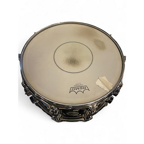 Used DW 8X14 COLLECTOR SERIES BLACK NICKEL OVER BRASS Drum BLACK NICKEL OVER BRASS 18