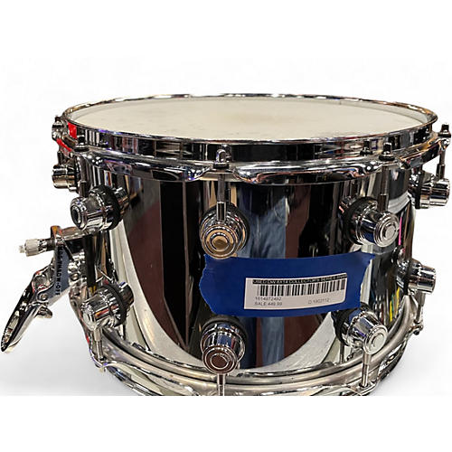 Used DW 8X14 Collector's Series Snare Chrome Drum Chrome 18
