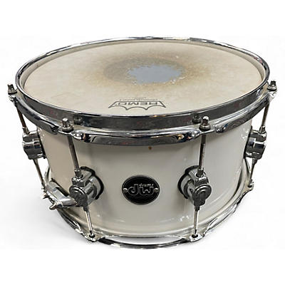 Used DW 8X14 Performance Series Snare Alpine White Drum