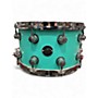 Used DW 8X14 Performance Series Snare Hard Satin Surf Drum Hard Satin Surf 18
