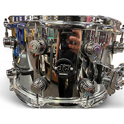 Used DW 8X14 Performance Series Steel Snare Chrome Drum
