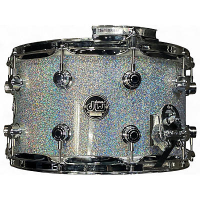 Used DW 8X14 Performance Series Steel Snare Diamond nebula Drum