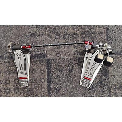 DW Used DW 9000 Series Double Double Bass Drum Pedal