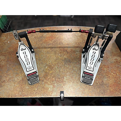 DW Used DW 9000 Series Double Double Bass Drum Pedal