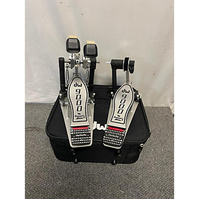 DW Used DW 9000 Series Double Double Bass Drum Pedal