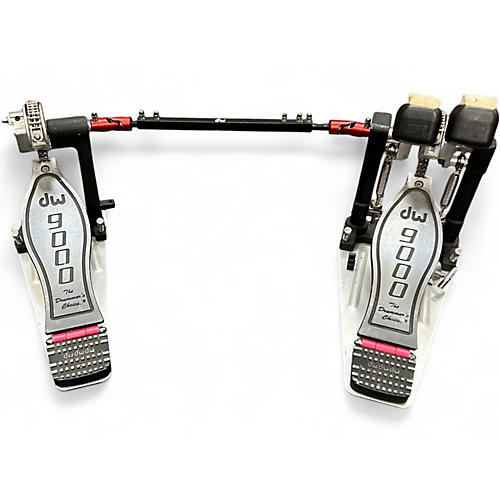 Used DW 9000 Series Double Double Bass Drum Pedal