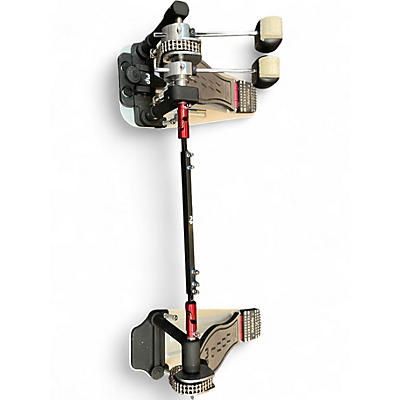 Used DW 9000 Series Double Double Bass Drum Pedal