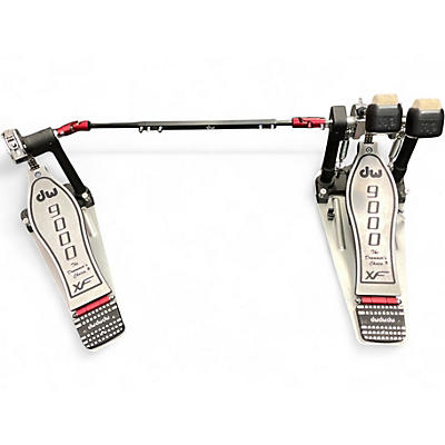 Used DW 9000 Series Double Double Bass Drum Pedal