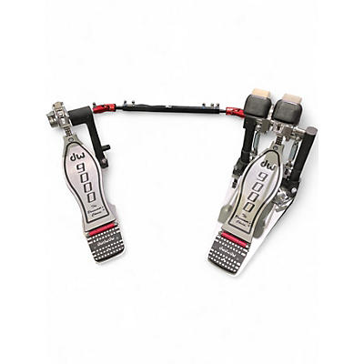 Used DW 9000 Series Double Double Bass Drum Pedal