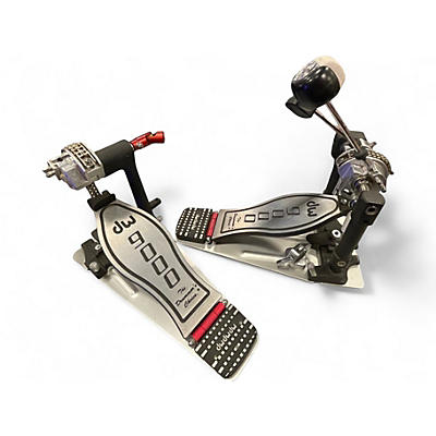 Used DW 9000 Series Double Double Bass Drum Pedal