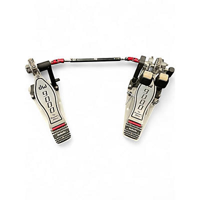 Used DW 9000 Series Double Double Bass Drum Pedal