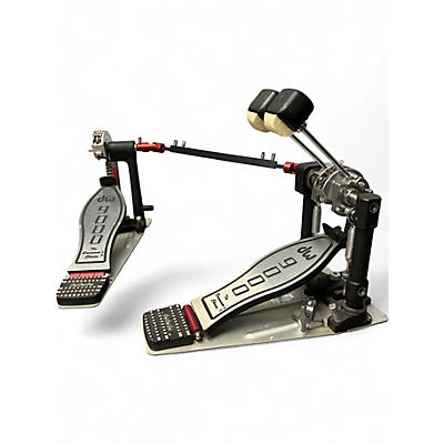 Used DW 9000 Series Double Double Bass Drum Pedal